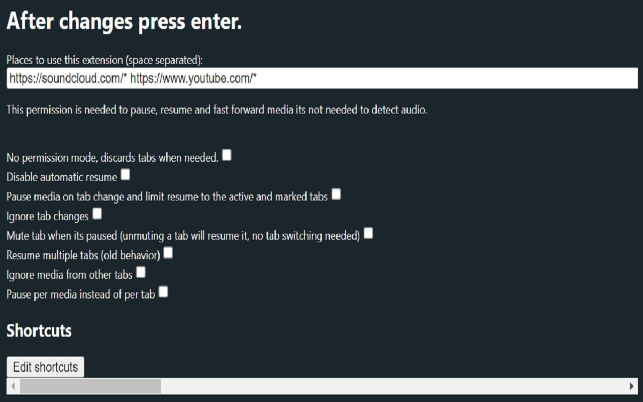 AutoPause chrome谷歌浏览器插件_扩展第1张截图