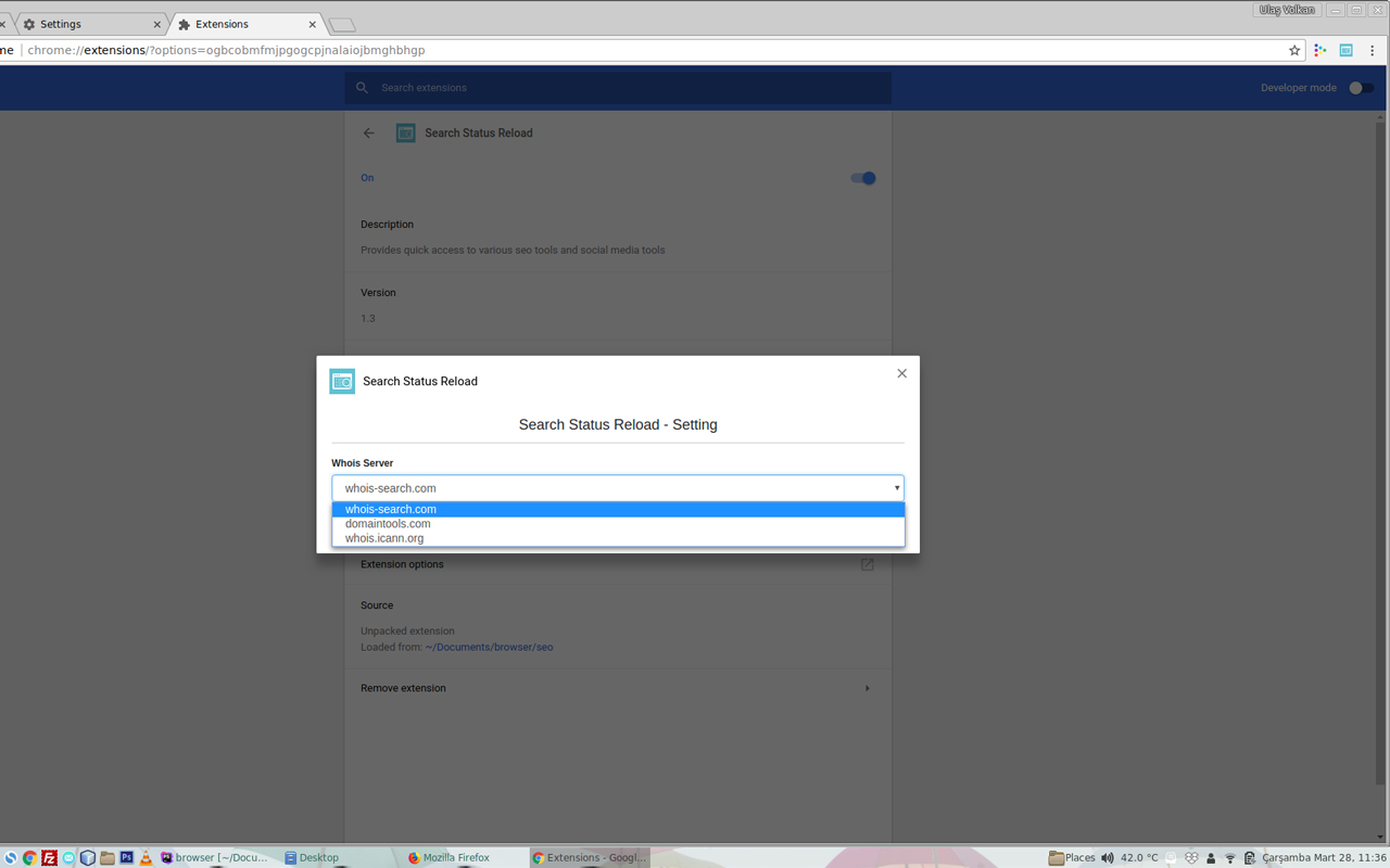 Search Status Reload chrome谷歌浏览器插件_扩展第1张截图