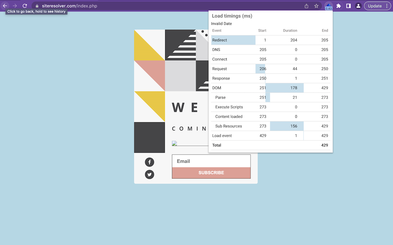 Site Resolver chrome谷歌浏览器插件_扩展第1张截图