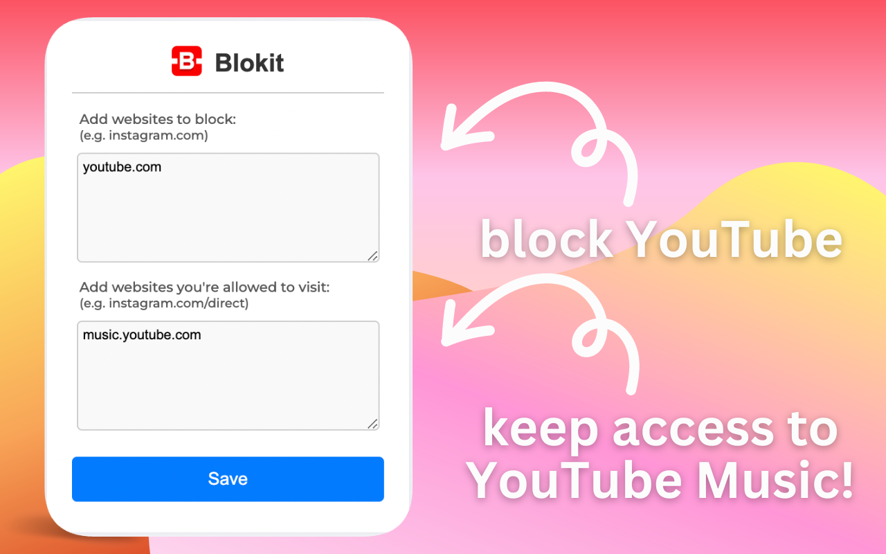 Blokit: Block Websites & Keep Focused chrome谷歌浏览器插件_扩展第1张截图