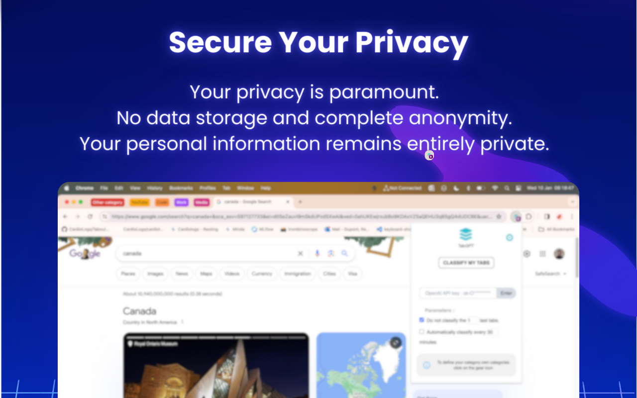 TabGPT - Group/organize your tab with chatGPT chrome谷歌浏览器插件_扩展第1张截图