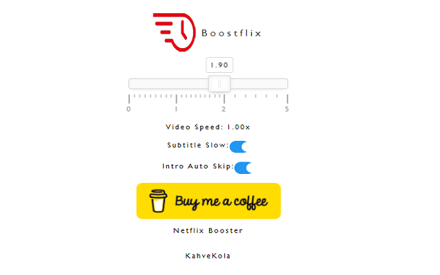 Boostflix chrome谷歌浏览器插件_扩展第3张截图