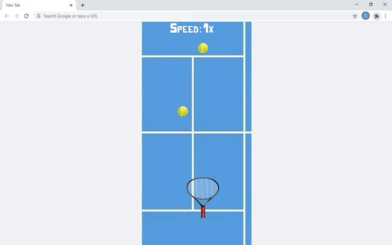 Tennis Ball Sports Game chrome谷歌浏览器插件_扩展第1张截图
