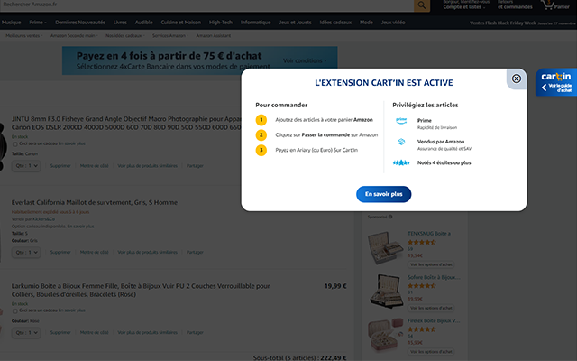 Cart'In chrome谷歌浏览器插件_扩展第1张截图