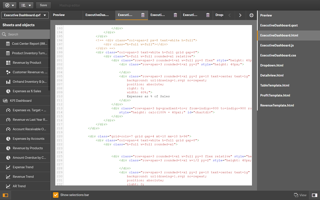 Qliksense Mashup Editor Enhancer chrome谷歌浏览器插件_扩展第1张截图