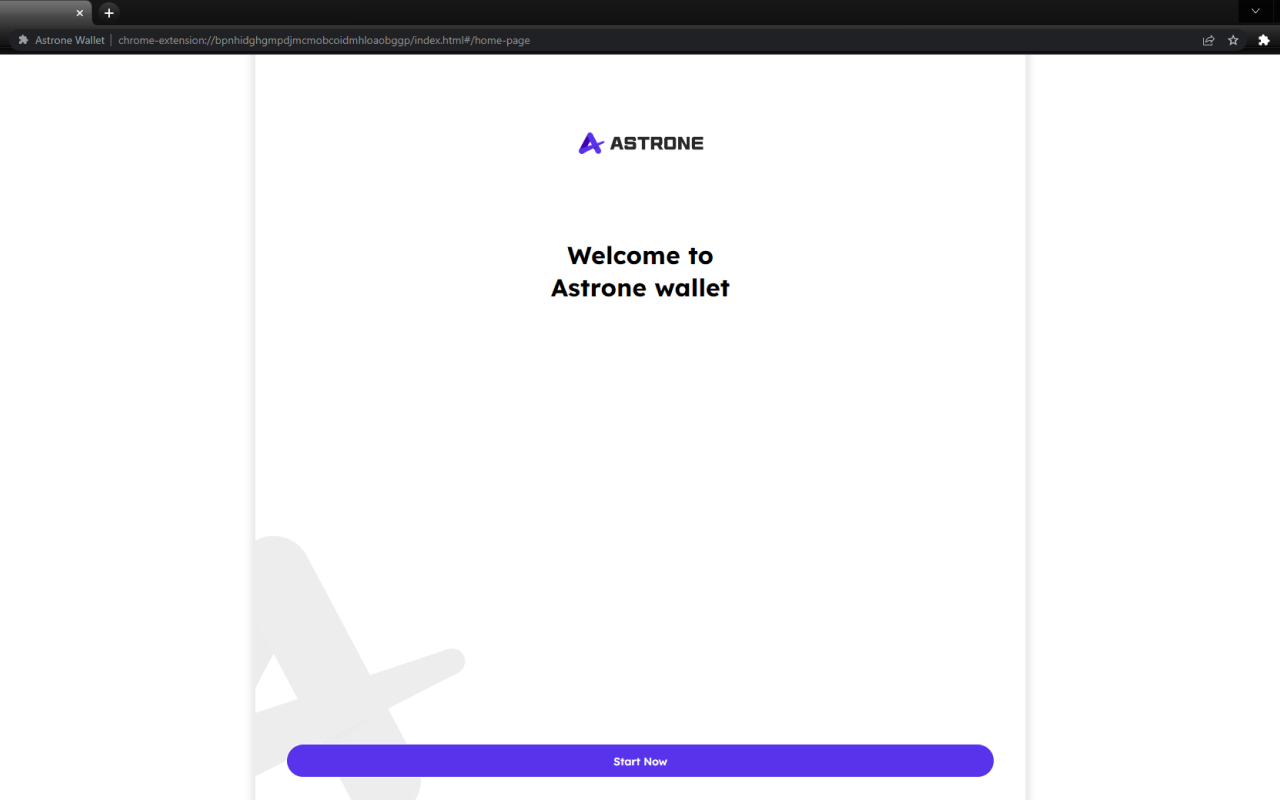 Astrone Wallet chrome谷歌浏览器插件_扩展第3张截图