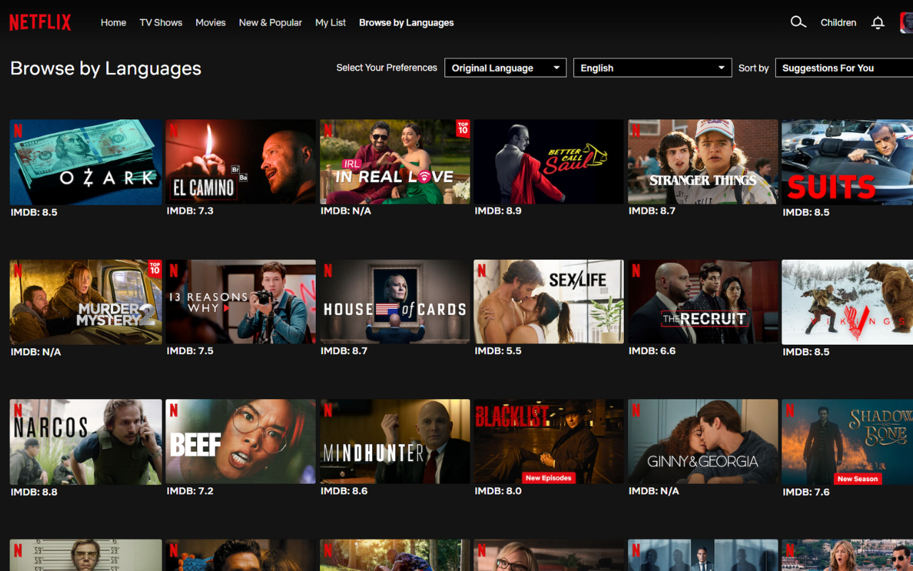 IMDB Rating in Netflix chrome谷歌浏览器插件_扩展第2张截图