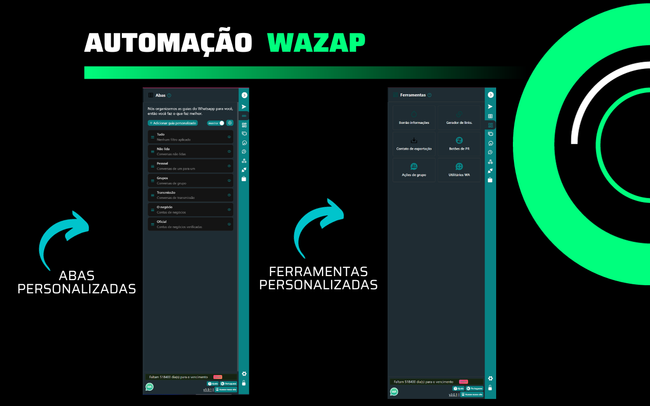 WAZap: Automação para WhatsApp chrome谷歌浏览器插件_扩展第5张截图