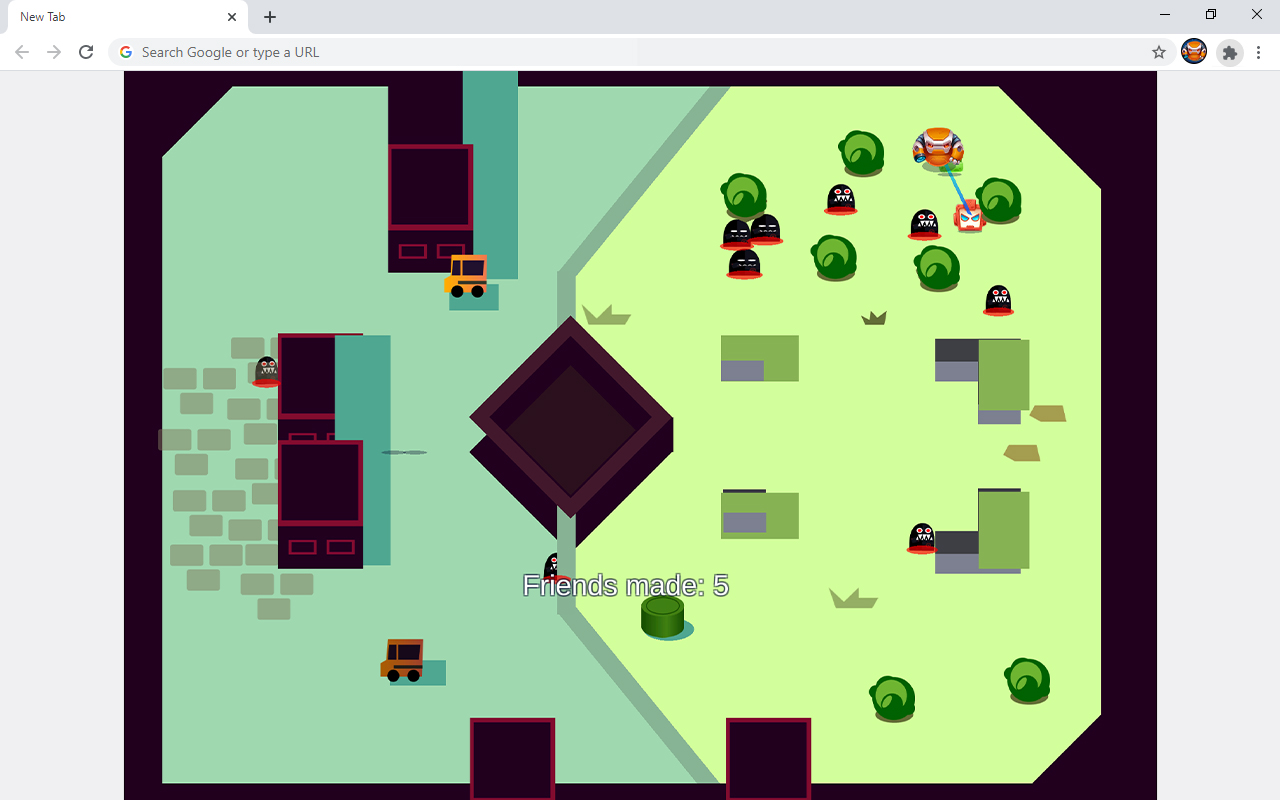 Robot Escape Game chrome谷歌浏览器插件_扩展第3张截图