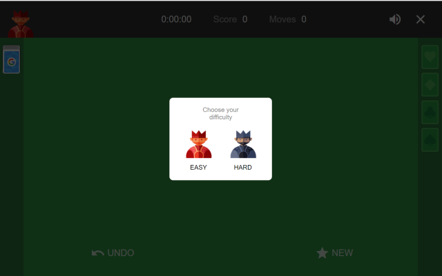 Solitaire - Google Solitaire chrome谷歌浏览器插件_扩展第1张截图