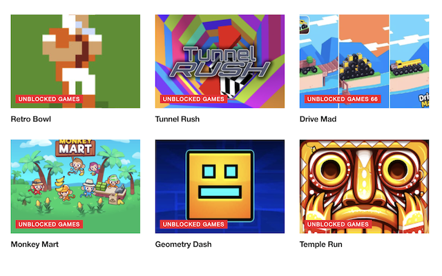 Unblocked Games 66 chrome谷歌浏览器插件_扩展第1张截图