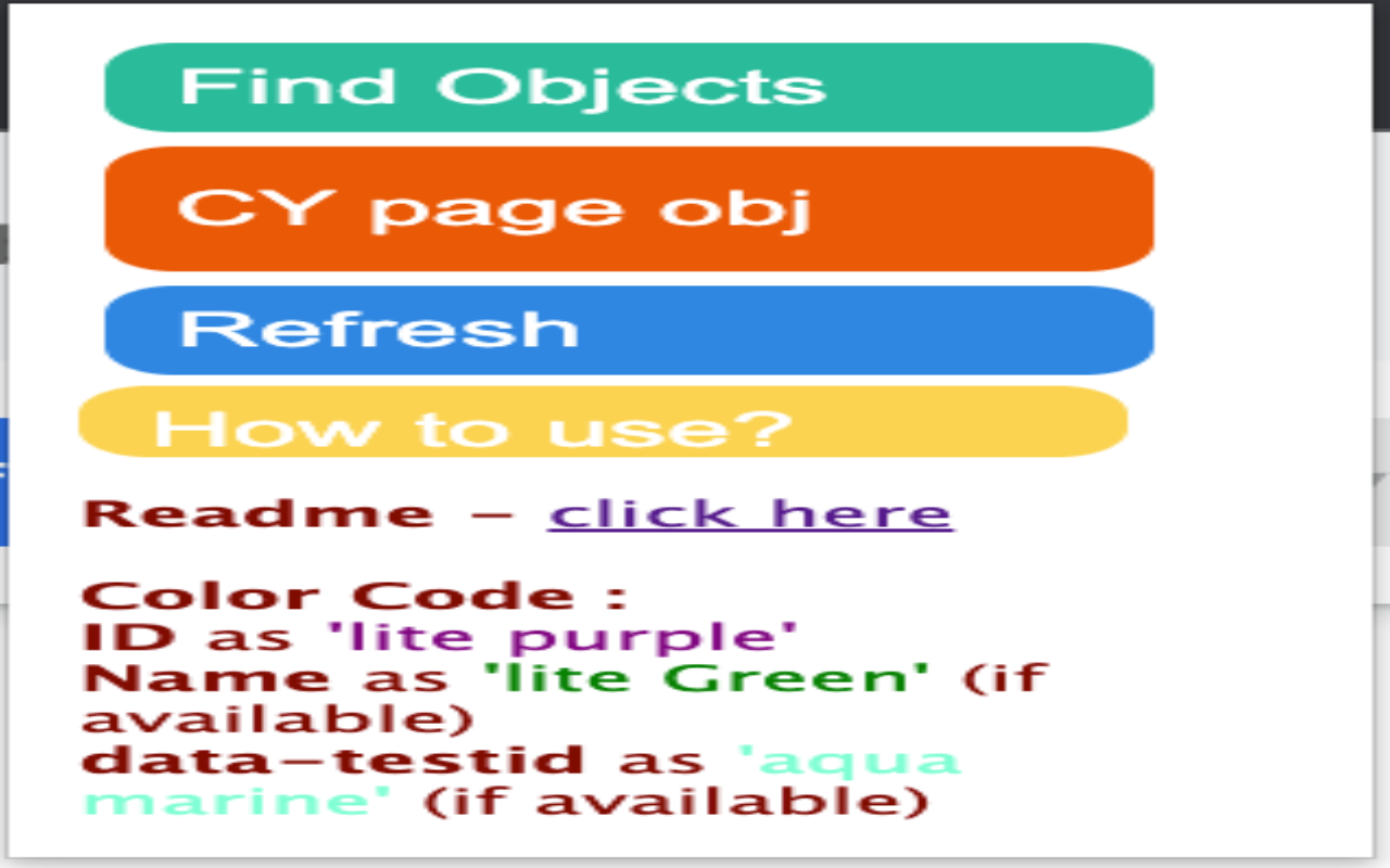 Cypress Object Finder chrome谷歌浏览器插件_扩展第3张截图