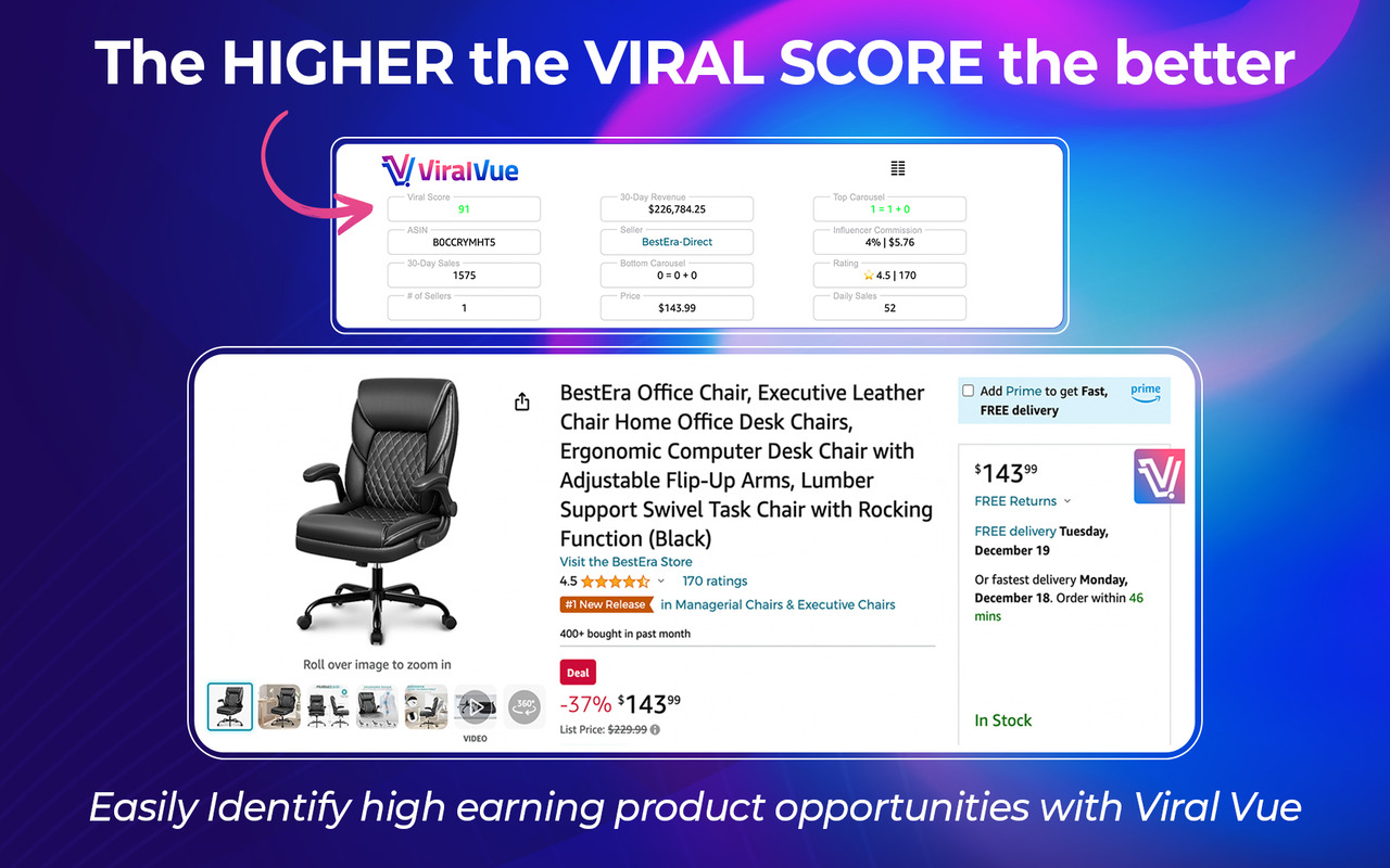 Viral Vue chrome谷歌浏览器插件_扩展第2张截图