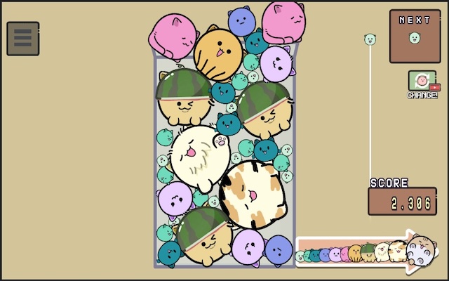 Cats Drop Game chrome谷歌浏览器插件_扩展第1张截图