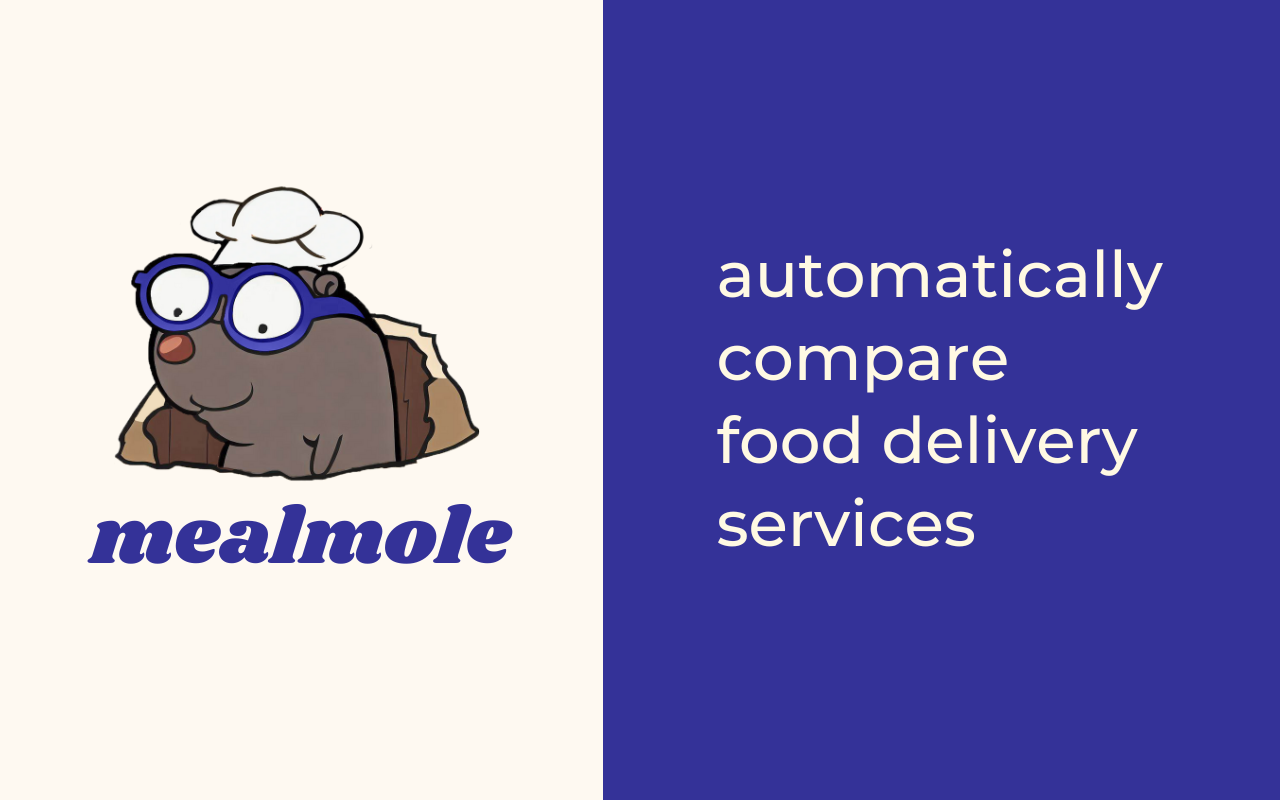 Mealmole - Compare Food Delivery Services chrome谷歌浏览器插件_扩展第3张截图