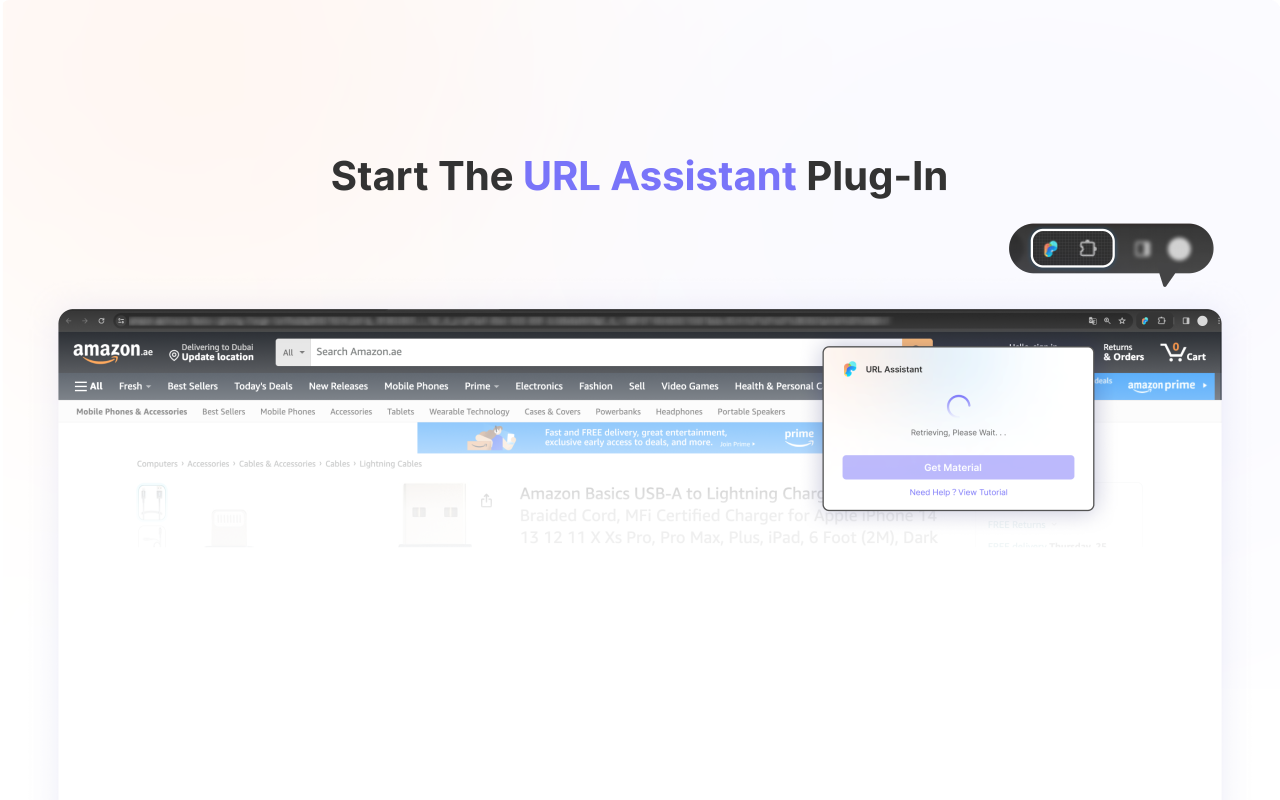 URL Assistant chrome谷歌浏览器插件_扩展第2张截图
