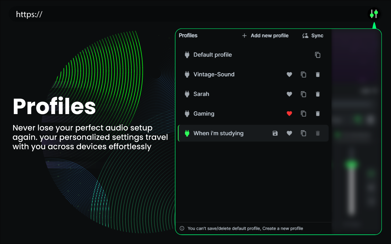 Advanced Audio Equalizer chrome谷歌浏览器插件_扩展第5张截图