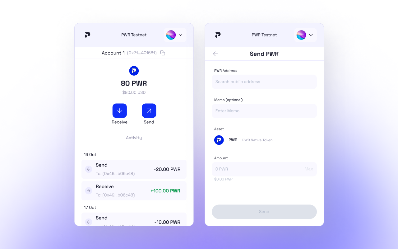 PWR Wallet chrome谷歌浏览器插件_扩展第4张截图