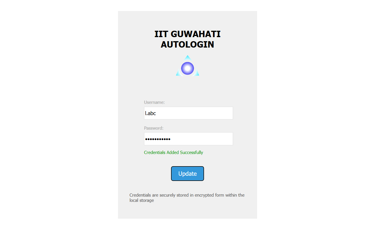 IITG AutoLogin++ chrome谷歌浏览器插件_扩展第4张截图