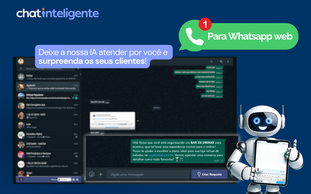 Chat Inteligente IA para Whatsapp Web chrome谷歌浏览器插件_扩展第3张截图