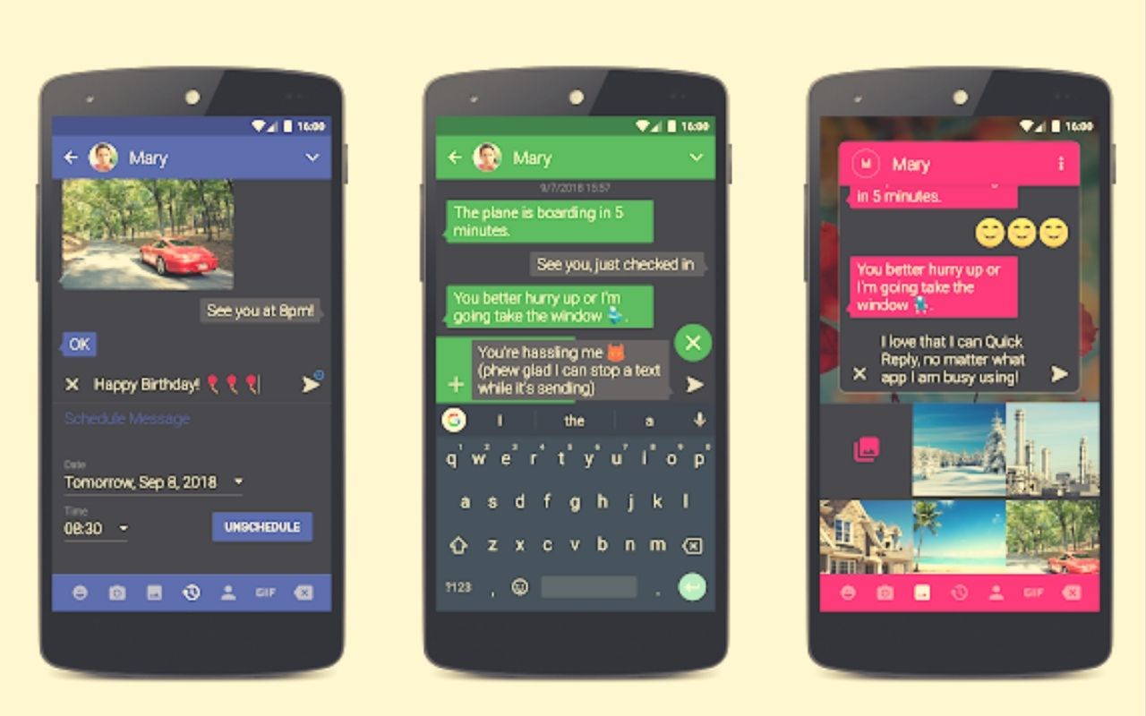 [100% Mod,Premium]» Textra Pro Apk (Download) chrome谷歌浏览器插件_扩展第4张截图