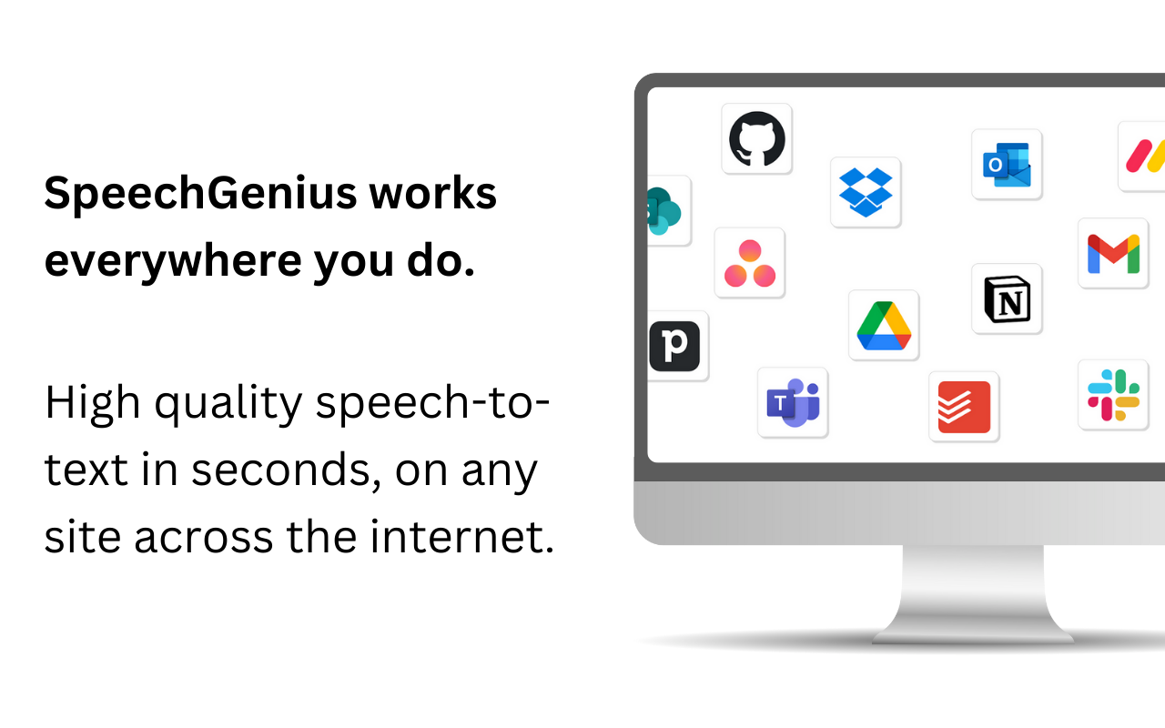 SpeechGenius — Best Speech to Text chrome谷歌浏览器插件_扩展第1张截图