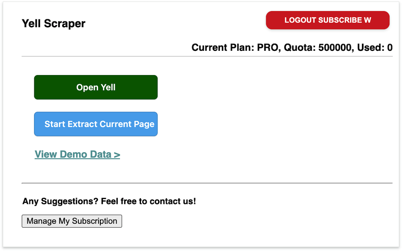 Yell Scraper chrome谷歌浏览器插件_扩展第2张截图