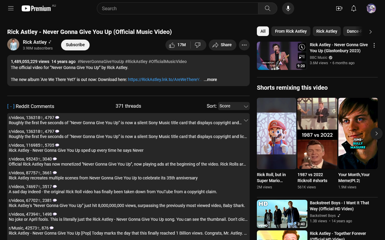 Reddit Comments for YouTube (+ Nebula) chrome谷歌浏览器插件_扩展第1张截图