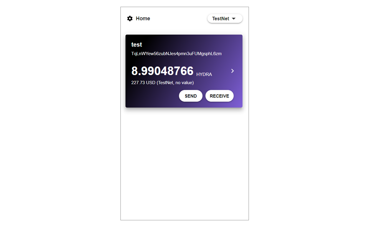 Hydrawallet chrome谷歌浏览器插件_扩展第1张截图