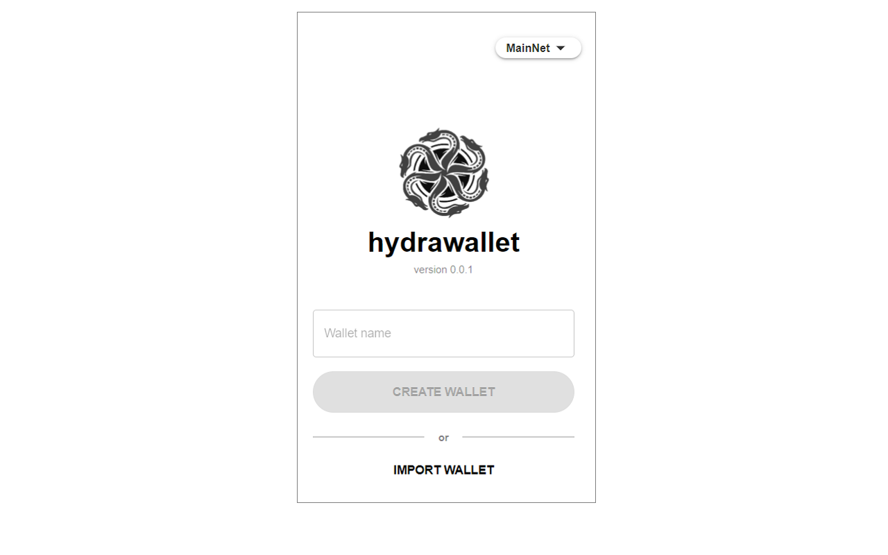 Hydrawallet chrome谷歌浏览器插件_扩展第5张截图