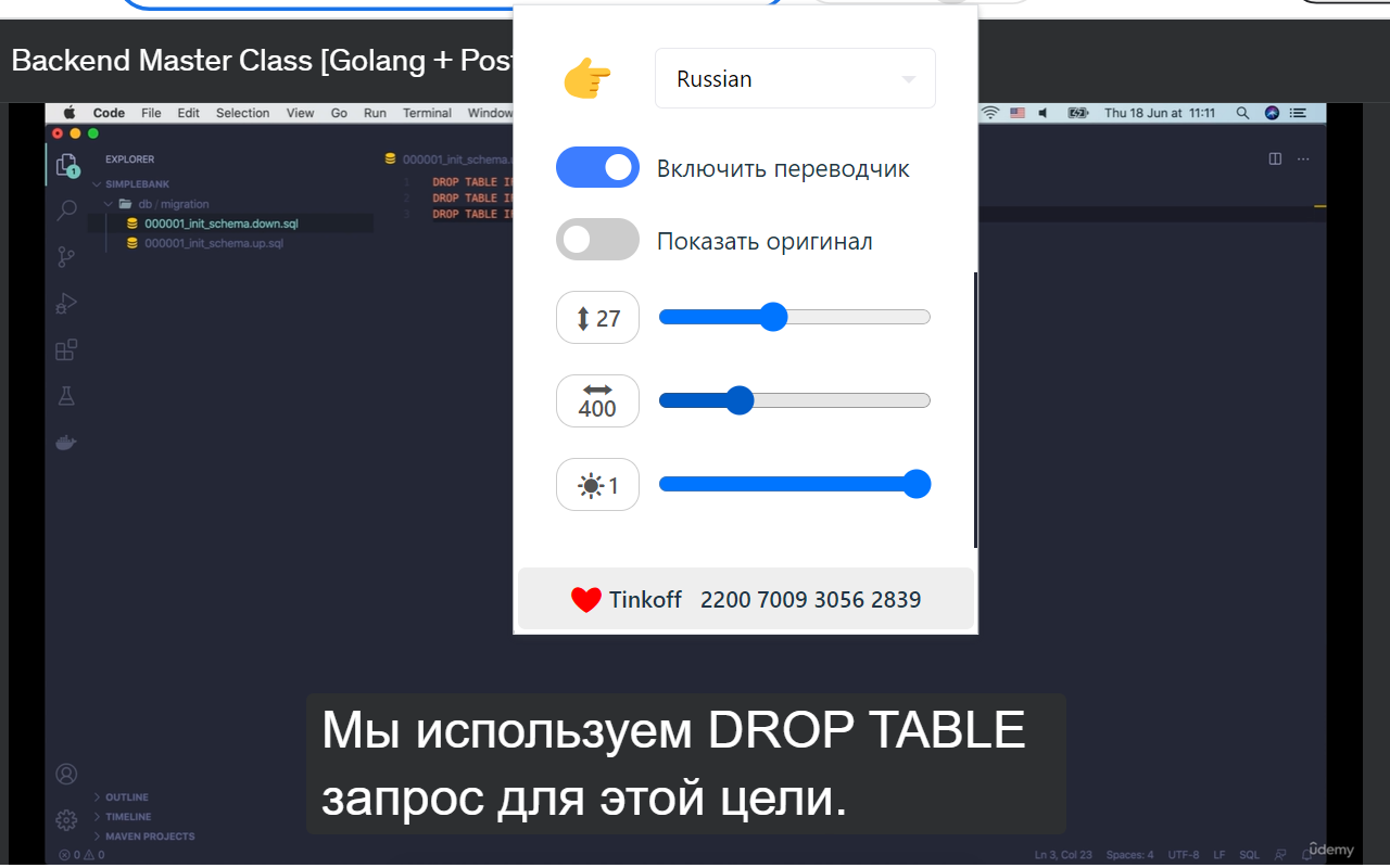 Udemy Translate chrome谷歌浏览器插件_扩展第1张截图