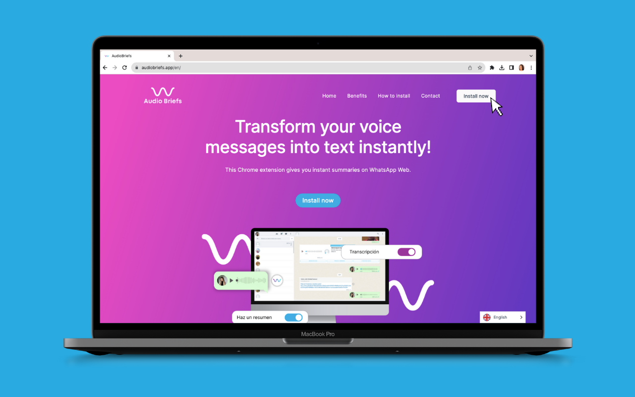 AudioBriefs chrome谷歌浏览器插件_扩展第1张截图