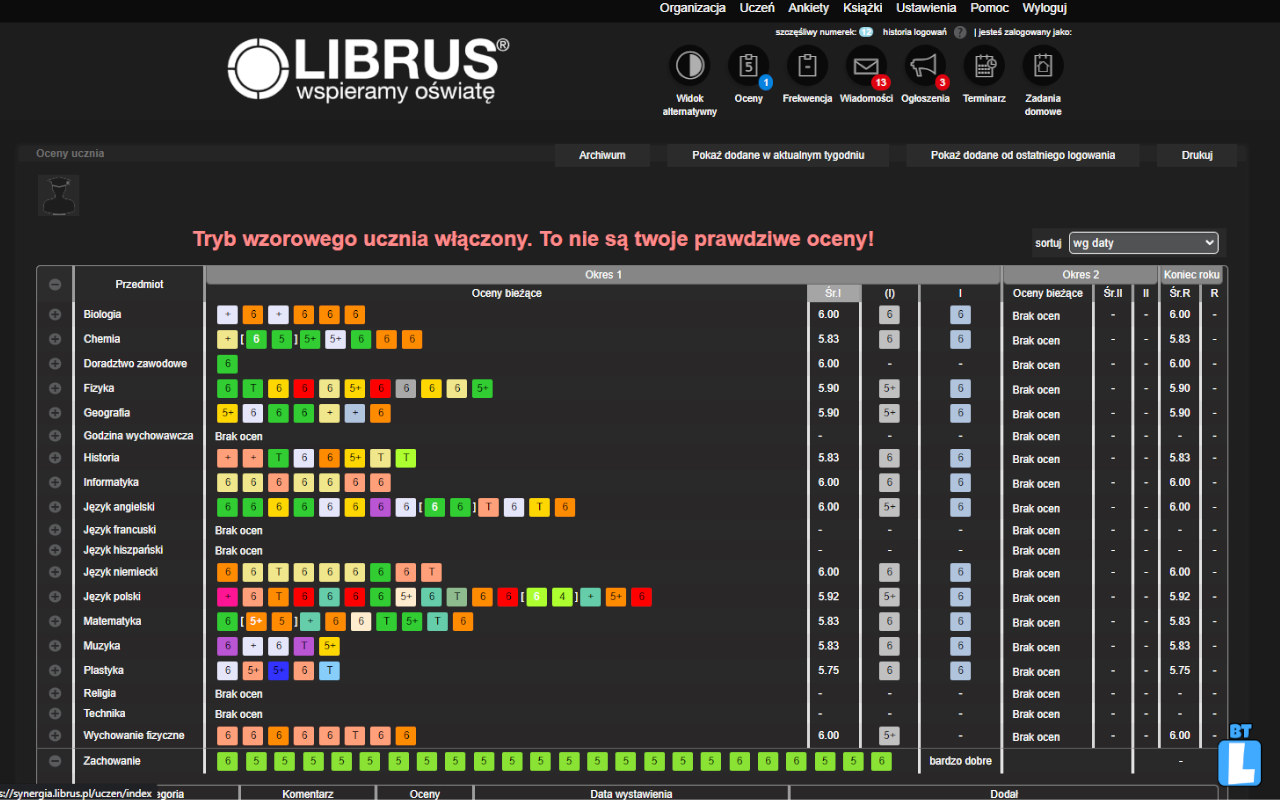 BTLibrus - Lepsze doświadczenia z Librusem chrome谷歌浏览器插件_扩展第2张截图