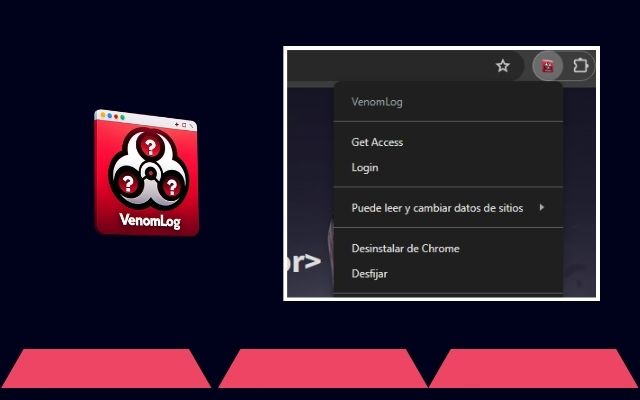 VenomLog chrome谷歌浏览器插件_扩展第2张截图