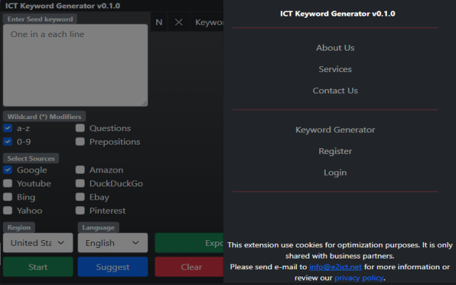ICT Keyword Generator chrome谷歌浏览器插件_扩展第4张截图