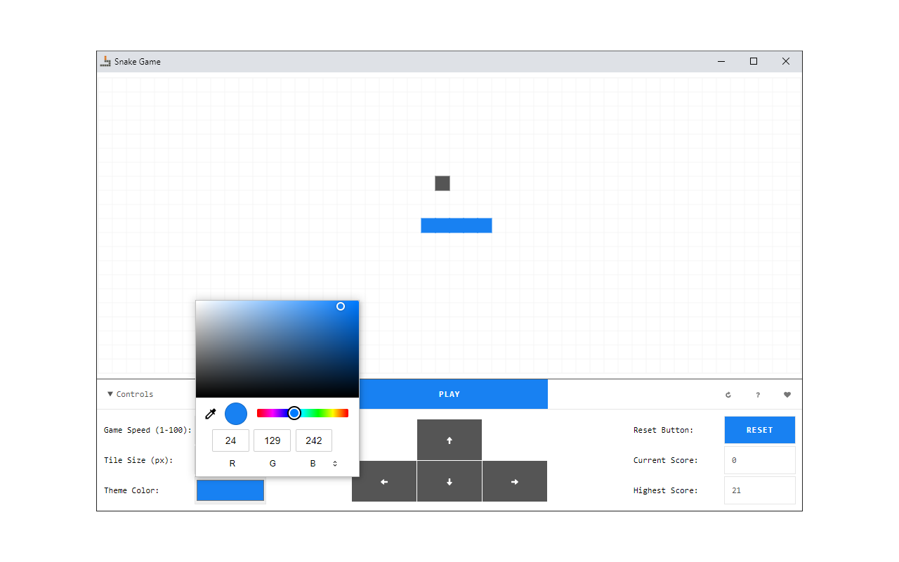 Snake Game chrome谷歌浏览器插件_扩展第1张截图