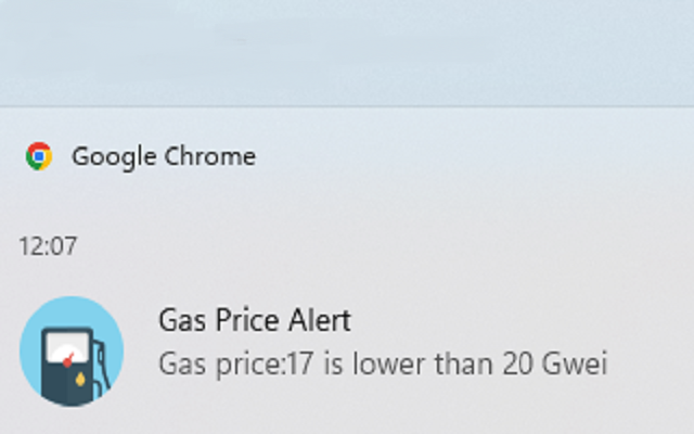 以太坊gas通知器 chrome谷歌浏览器插件_扩展第1张截图