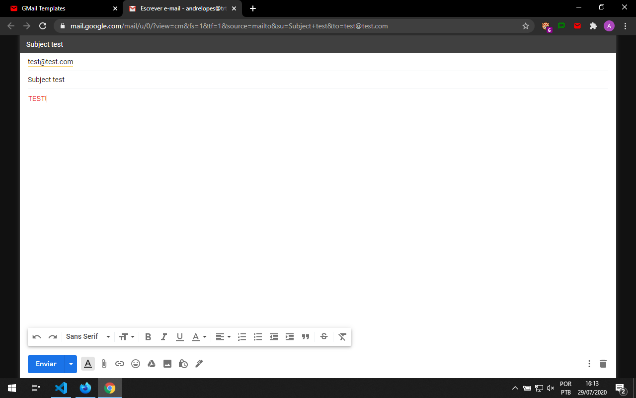 GMail Modelos chrome谷歌浏览器插件_扩展第4张截图