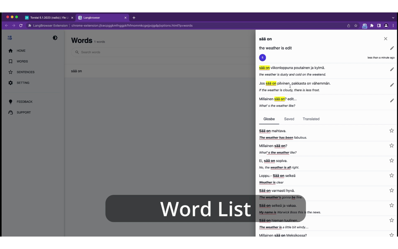 Translate and Save - LangBrowser chrome谷歌浏览器插件_扩展第3张截图
