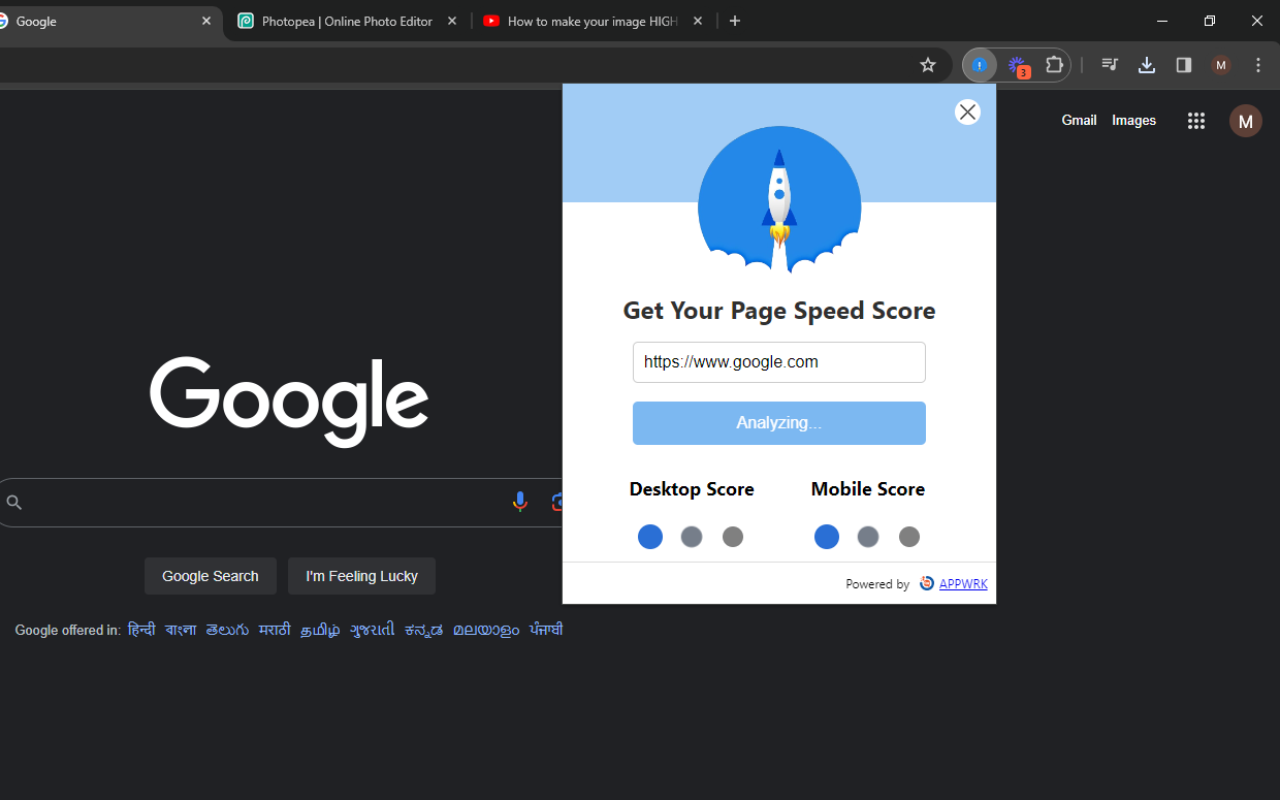 Google Pagespeed Insights chrome谷歌浏览器插件_扩展第5张截图