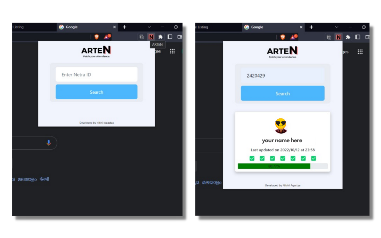 ARTEN chrome谷歌浏览器插件_扩展第1张截图