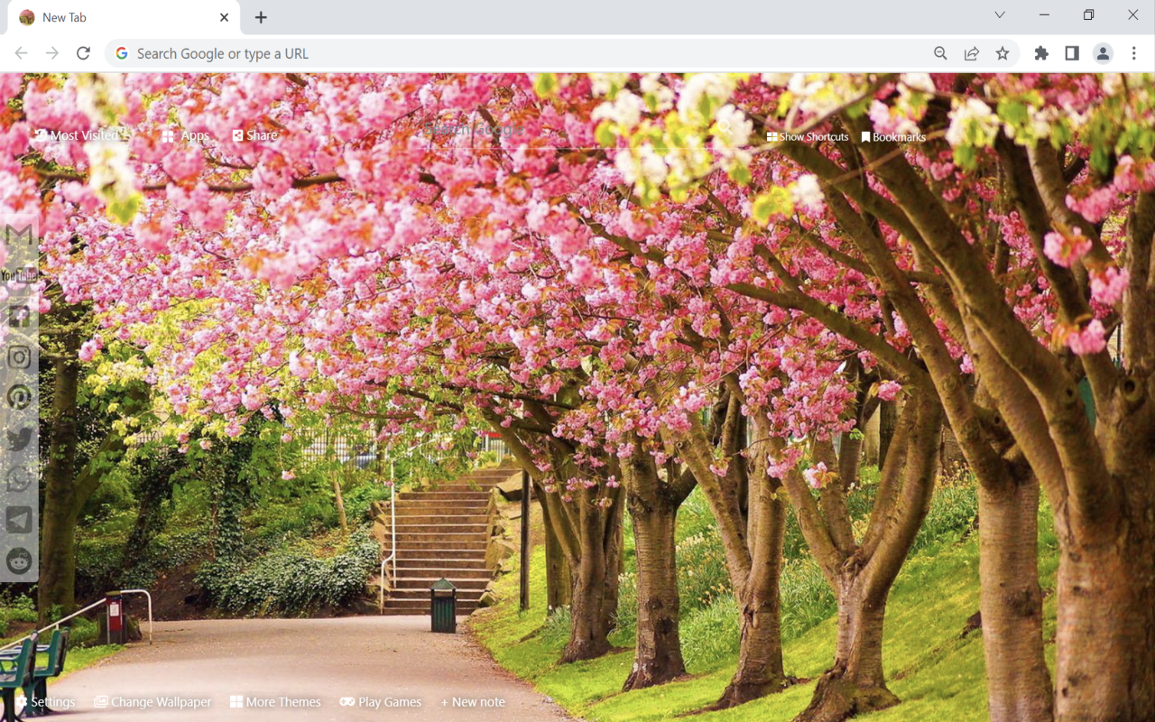 Spring Wallpaper chrome谷歌浏览器插件_扩展第2张截图