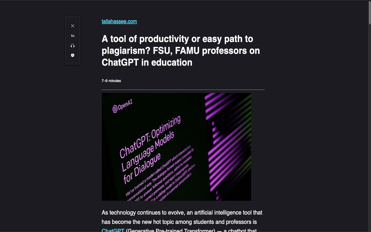 Genuine Reader Mode chrome谷歌浏览器插件_扩展第3张截图