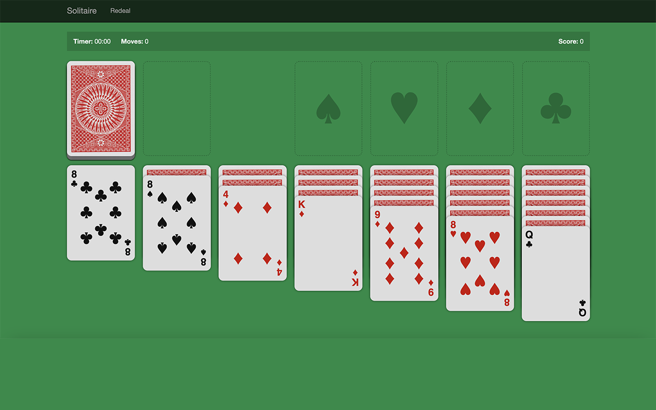 Instant Solitaire chrome谷歌浏览器插件_扩展第1张截图