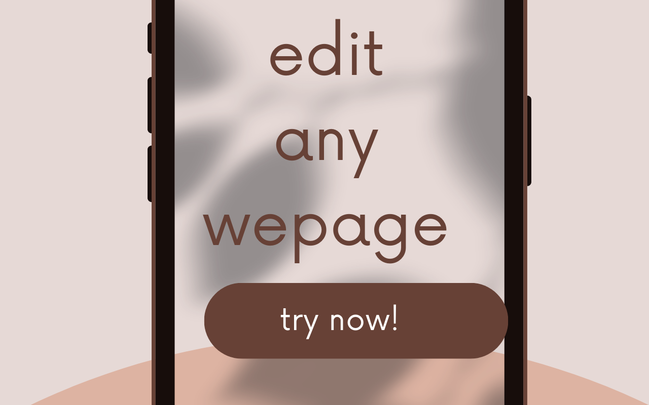 website Editer chrome谷歌浏览器插件_扩展第2张截图