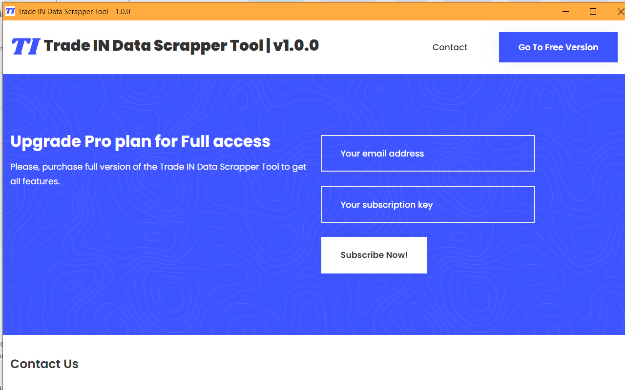 Trade IN Data Scrapper Tool chrome谷歌浏览器插件_扩展第3张截图