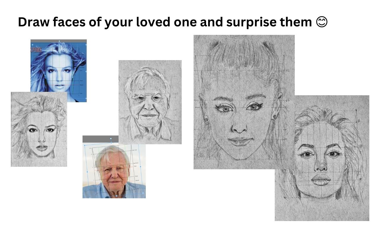 Draw any face - Loomis method chrome谷歌浏览器插件_扩展第4张截图