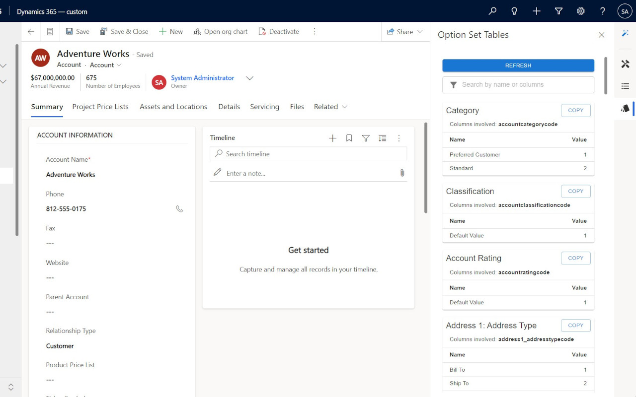 D365 SidePanel Dev Tools chrome谷歌浏览器插件_扩展第1张截图