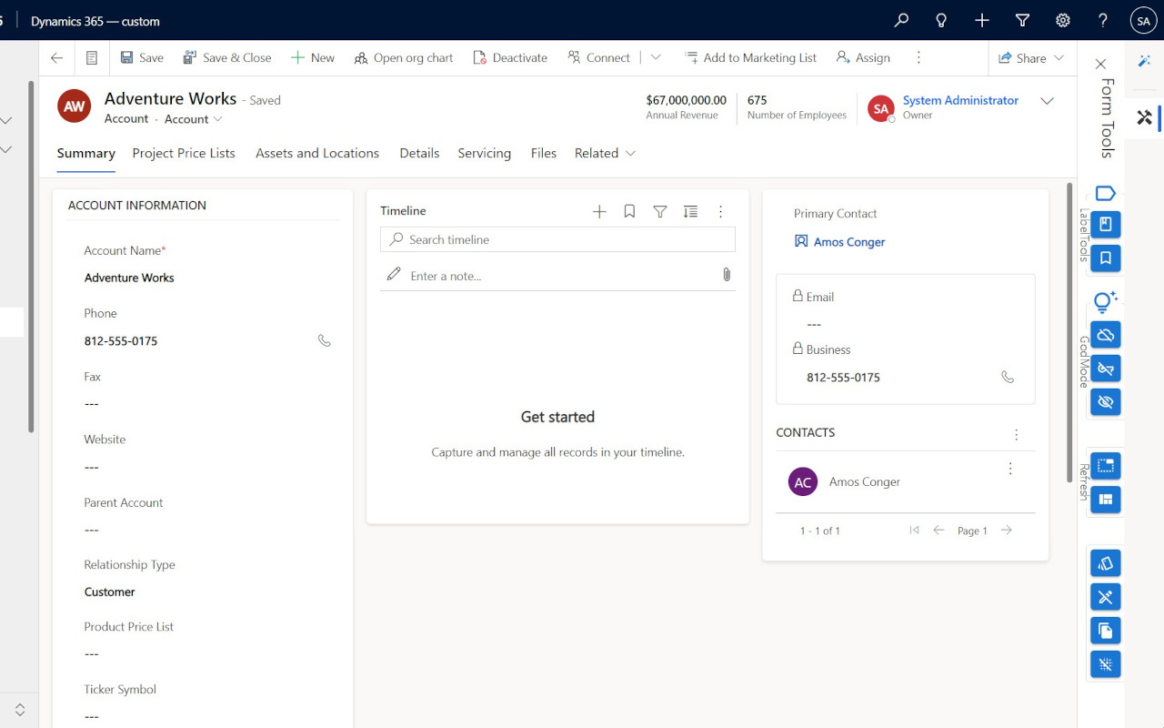 D365 SidePanel Dev Tools chrome谷歌浏览器插件_扩展第3张截图
