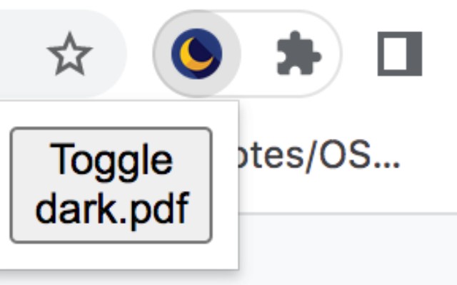 dark.pdf chrome谷歌浏览器插件_扩展第1张截图
